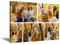 Ividuelles Leinwandbild mit Rahmen Personalisierte Kunstdrucke Personalisieren Sie Ihr Foto auf Leinwand Bild für Schlafzimmer Wohnzimmer Familie Hochzeit Haustier (30x45cm)