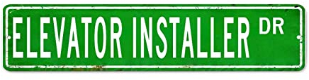 ESL Lehrer Straßenschilder, individuelle Schilder, ESL Lehrerdekoration, Geschenk für ESL Lehrer, Wandkunst, Vintage, rustikales Metall-Wandschild, Wanddekoration für Schlafzimmer, Küche, Café, Bar,