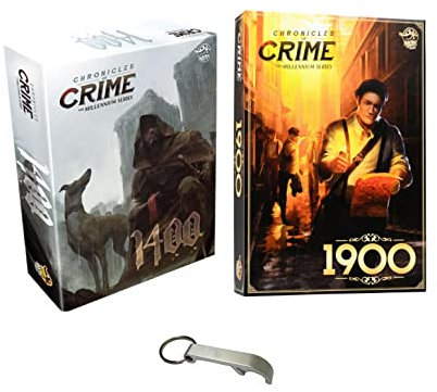 Chronicles of Crime La Serie Millenaire Französische Version 1400 + 1900 + 1 Flaschenöffner Blumie (1400 + 1900)