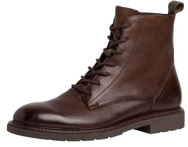 MARCO TOZZI by Guido Maria Kretschmer Stivaletti Uomo con Lacci in Pelle senza Tacco, Marrone (Cognac), 41 EU