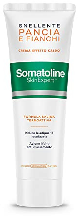 Somatoline SkinExpert Pancia E Fianchi - Anticellulite Crema Caldo 250 ml | Crema Anticellulite Termoattiva Per Pancia E Fianchi - Riduce Le Adiposità Con Azione Lifting E Rassodante