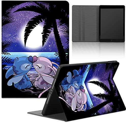 nurkorki Cover Tablet per Samsung Galaxy Tab A8 10,5 2021/2022 SM-X200/X205, Cartone Carino Stitch Custodia Flip PU in Pelle con Supporto Ultra Sottile TPU Protettivo Folio Cover, A6