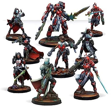 Infinity: Nomads: Bakunin Observance Action Pack - Unpainted Miniature by Corvus Belli - Kompatibel mit Infinity und anderen Tabletop RPG TTRPG