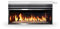 HUBDECO Magnetische Heizkörperverkleidung - 160x60 cm - Magnet Heizkörperabdeckung - Motiv Feuerstelle 3 - Wasserdicht Erhöhte Abriebfestigkeit Paneel-Heizkörperabdeckung