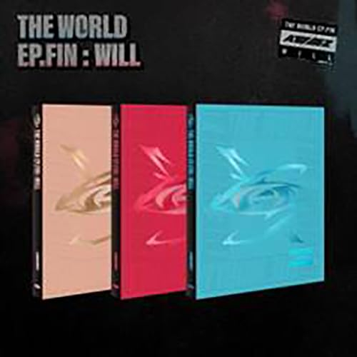 Ateez Fotobuch The World EP.FIN WILL KPOP + Postkarte + Fotokarte + CD + Photocard Set (Standard Z Version)
