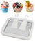 Aohcae Ice Rolls Maschine, Eisplatte zum Eis Machen mit 2 Spateln Edelstahl Eiscreme Roller Maker DIY Ice Cream Rolls Maker für Gefrorener Joghurt Eiscreme Gelato