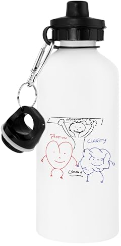 Oldrytee Arteta Arsenal All Or Nothing Flask Wasserflasche Weiß