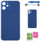Globalstock Vitre arrière de Cache Batterie pour iphone 12 Mini Remplacement - Coque Cache Batterie Compatible Bleu + adhésif et Kit Outils