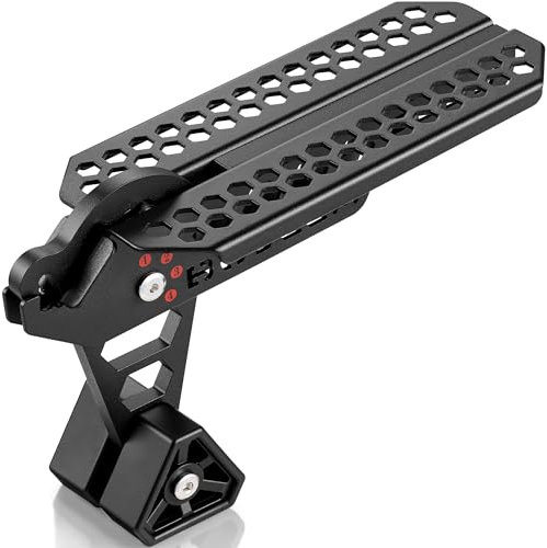 Universal Fit Car Door Step, Foldable Roof Rack Door Step Up on Door Latch, Both Feet Stand Pedal Ladder, Easy Access to Rooftop for Most Car, SUV, Truck, Max Load 400 lbs