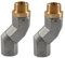 Guihydur 3/4 NPT-Kraftstofftransferschlauch, Drehbar, 360° Drehbarer Anschluss für Kraftstoffdüse, Mehrebenen-Drehgelenk, 2 Stück