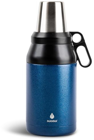 Manna Stack Isolierter Growler aus Edelstahl, 1,8 l, Meeresnebel