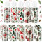 Cinnvoice 20 Stück Weihnachts-Auto-Tücher-Zylinder mit 3-lagigen Gesichtstüchern, Großpackung, Weihnachten, runde Taschentuchboxen, Tuben, Auto-Tücherhalter, Winter, Urlaub, Reisen, Taschentücher für