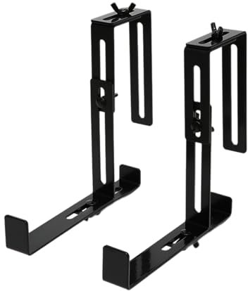 2pcs Adjustable Planter Box Bracket Window Flower Box Deck Handrail Bracket for Box Fence