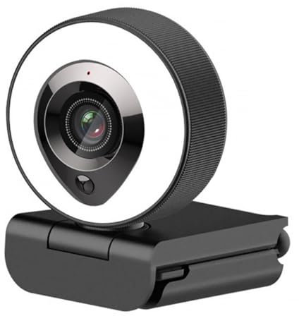 HOMSFOU Webcam HD Cámara USB para Computadora Diseño Micrófono Integrado Compatible Videoconferencias