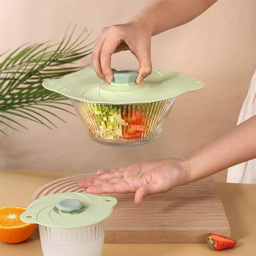 Silicone Bowl Covers, Seal Leakage Suction Seal Seal (S)