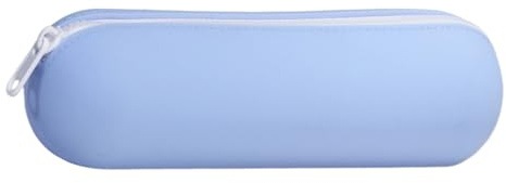 BASE COSMÉTIQUE DE VOYAGE - Porte de brosse de maquillage en silicone | Sac de toilette portable pour voyage | Chalumeau de base multifonctionnelle | Maison d'organisateur cosmétique de voyage, bleu