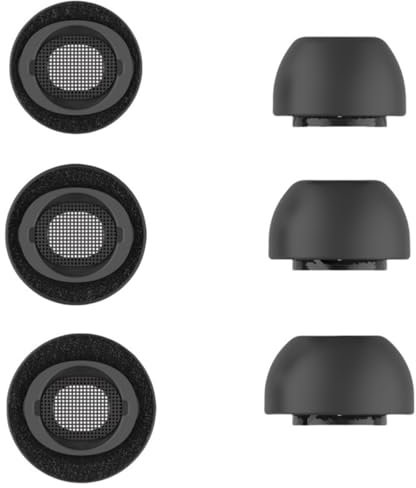 Fazvncv 3 paia di gommini di ricambio per auricolari in memory foam, comodi e aderenti