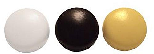 200X Linsenkopf Abdeckkappen (Ø 4,8) 9010 Polyethylene