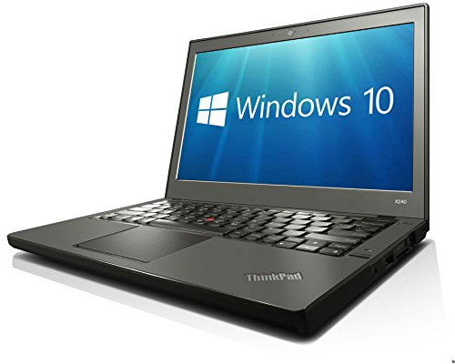 Lenovo ThinkPad Laptop X240 12.5 inches 4th Gen Intel Core i5-4300U 8GB 480GB SSD Windows 10 Professional (Renewed)