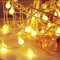 De Pluribus - Luci Led Esterno e Interno a Batteria- Catena Luminosa 6m con Bulbo Impermeabile- Decorazione Natale,Giardino, Matrimonio fino ad esaurimento scorte,ultimi pezzi