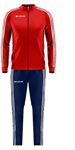 GIVOVA TUTA REVOLUTION SUMMER ROSSO/BLU Tg. 2XL
