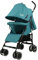 MOON Neo Plus Leichter Reise-Kinderwagen für Baby/Kinder/Kleinkinder ab 0 Monaten (bis zu 18 kg), Regenschirm-Faltung, mehrere Positionen, verstellbarer Sitz, Aufbewahrungskorb, Schultergurt, Seeblau