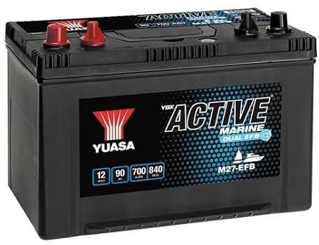 YUASA M27-EFB MARINE Autobaterie/Starterbatterie 90Ah 12V 700A EFB DIN/ISO D31