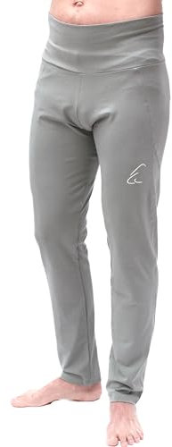 ESPARTO Yogahose Daylu Herren und Damen in Bio-Baumwolle (DE/NL/SE/PL, Alphanumerisch, L, Regular, Regular, Delfingrau)