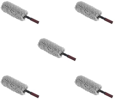 NeaxgeandX Juego de 5 herramientas de limpieza de microfibra para interior y exterior de coche, para camiones y caravanas