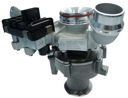 Bapmic Turbolader Kompatibel mit 3ER E90 E91 E92 E93 320d 5ER F10 F11 X1 E84 X3 F25 135 KW, 184 PS 2.0 LD M47TUE-O,N47D20 TF035 Abgasturbolader 11658519477