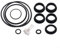 Emiif 25013 Kit de réparation de rechange pour pompe à sable pour Intex, soupape de libération d'air et joints toriques