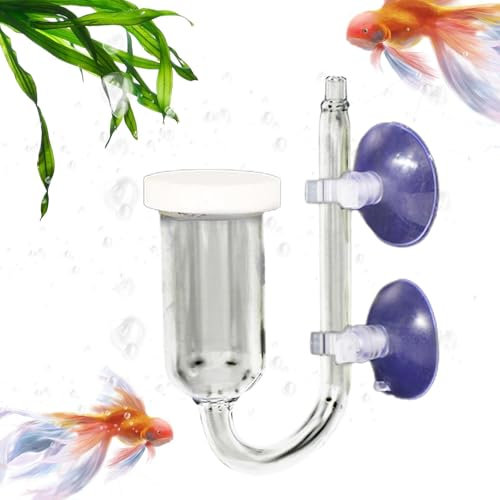 Zerstäubte Sauerstoffscheibe, Aquarium-Luftverteiler,Verfeinernder Diffusor, Blasenmacher, Luftsauerstoffpumpe - Praktische, effiziente Luftscheiben-Fisch-Sauerstoff-Luftpumpe für Betta-Becken, Garnel