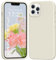 PuyaTeya Premium Cover Silicone Liquido per iPhone 13 Pro Max, Protettiva Antiurto a 4 Strati, Rivestimento in Morbida Microfibra Antigraffio (Beige)