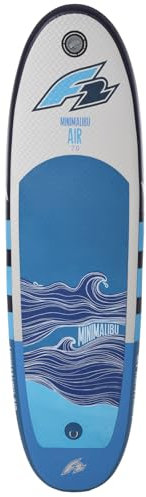 F2 Inflatable Surf Board Mini Malibu Air 7 Blau 2024/25