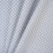 Fabreco - Baumwollstoff Meterware - 220g/lfm | Stoff Meterware mit Muster: Getupft 4mm grau | Weich, langlebig & hautfreundlich
