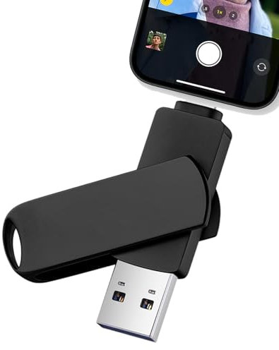 Xylovo 512GB USB Stick für iPhone Speicherstick für Handy iPhone Externer Speicher USB Backup Stick Externe Festplatte für iPhone