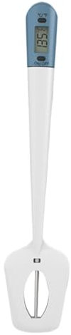 Thermometer Spoon - Digital Cooking Spatula, Kitchen Spatula Thermograph | Digital LCD Spatula Thermograph for Kitchen, Multi-Purpose Food Spatula for Stirring, Cooking, Baking, Temperature Control