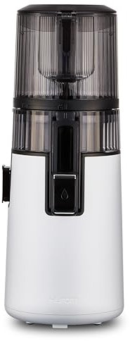 Hurom H70FT Neuer Slow Juicer | Elektrische Kaltpresse | Entsafter für Gemüse & Obst | 1.8L Kapazität | Automatische Entsaftungsfunktion | BPA-frei | 15 Jahre Garantie | 150W | Weiß