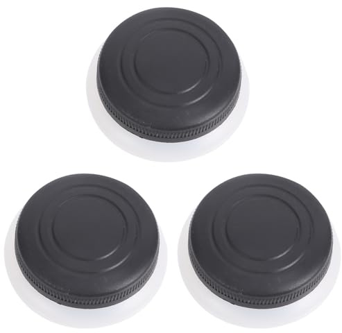 VILLCASE 3Pcs Plastic Brush Washing Pot with Lid Set, Portable Artist Brush Cleaner Container for Painting, Water-Based and Oil Paint Mixing, Paintbrush Wash Basin for Art Studio Use