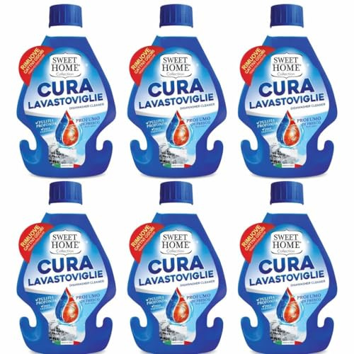 SWEET HOME CURA LAVASTOVIGLIE PROFUMO DI FRESCO 250 ML (6 Confezioni)