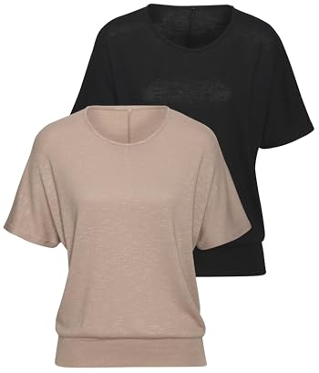 VIVANCE Damen Kurzarmshirt