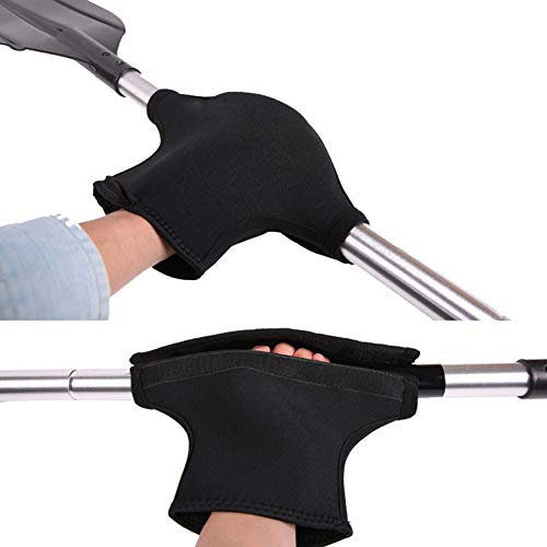 Mallalah Gants de Kayak Pagaie Moufle Imperméable Polaire Froide Protecteur Main Manchon pour Adultes Paddling Kayak Canoe Boat