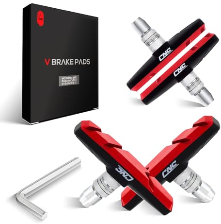 CNC Bike V Brake Pads 55mm/70mm Cantilever Rim Shoes for MTB BMX & Kids