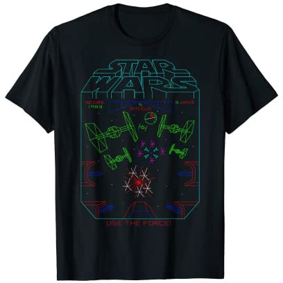 Star Wars Arcade Game Play Logo T-Shirt
