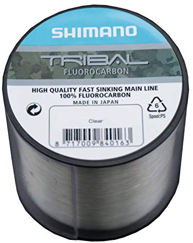 SHIMANO Schnur - Tribal Carp Fluoro 14lbs Distance Line 1000m Clear