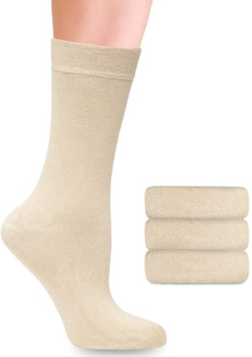 Fiera Besa Business Socken Damen Bambus 6 Paar | Socken aus Bambus-Viskose mit Lycra, weich, atmungsaktiv, bequem, für Arbeit und Freizeit