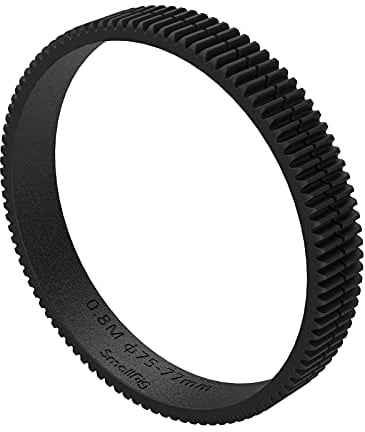SMALLRIG Nahtloser Fokus Zahnrad Ring 360°Rotation Silent Follow Focus Ring (75 mm bis 77 mm) - 3294