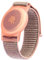 WATACHE AirTags Weiche Silikon-Uhrenarmbänder, Sicherheit und Kindersicherung, Anti-Lost, Anti-Kratz-Schutz für die Positionierung des Airtag-Tracking-Armbands (Rose)