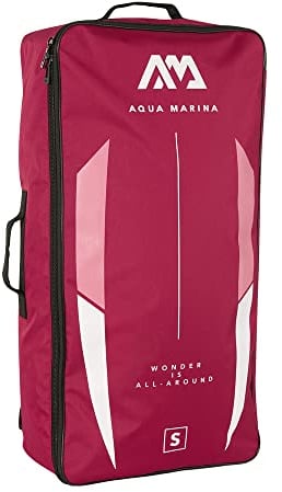Aqua Marina Reißverschluss-Rucksack für iSUP und Zubehör Größe S Pink (Vibrant/Breeze/Vapor/Coral/Coral Touring Wave)