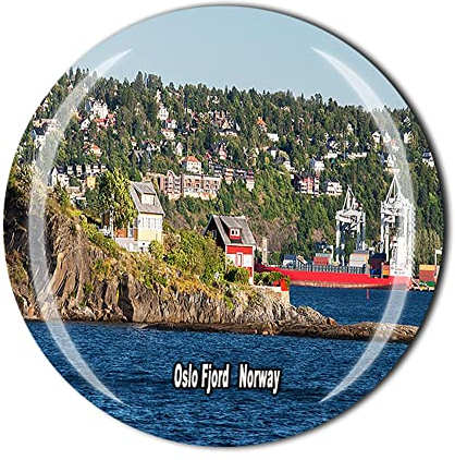 Oslo Fjord Norwegen Kühlschrankmagnet Kristall Touristen Souvenir Geschenkkollektion Kühlschrank Magnet Aufkleber